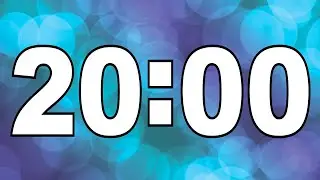 20 Minute Timer | Countdown from 20 Min