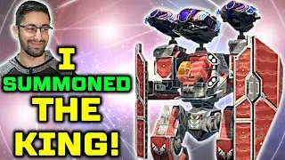 I summoned The King! Beast ARTHUR Is Back! w/ New Upgrades | War Robots Max Level Titan Gameplay WR