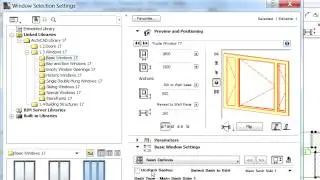 Basic window improvements in ARCHICAD