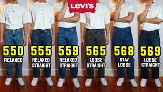 COMPLETE Guide To Levi's Baggy Fit Jeans (550, 555, 559, 565, 568, 569)