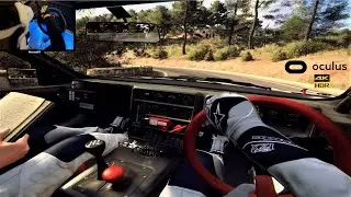 DiRT Rally 2.0 in VR is So Immersive! | Oculus Quest 2 | Ford RS200