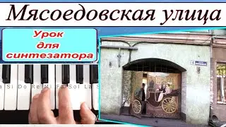 «Мясоедовская улица моя»~Урок для синтезатора~текст и аккорды Am~DEMO Korg style FREE