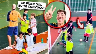 O TREINADOR SÓ VAI CONVOCAR MEU IRMÃO PRO JOGO SE ELE FIZER GOL!