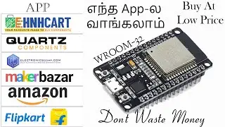 Where to buy Nodemcu ESP8266 WROOM-32 at Low Price l Comparison of online Websites l Components