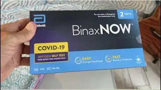 How to use the BinaxNow Covid 19 Antigen Home Self Test