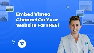 How to embed Vimeo channel on website?