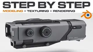 Borderlands 3 Art Style Inspired Scope in Blender (Tutorial)