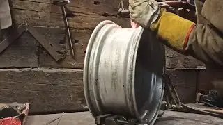 Сварка алюминиевого диска  / VIKING HTIG 200P MIX AC/DC PRO.