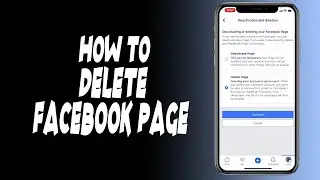 How to Delete Facebook Page?