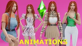 SIMS4 REALISTIC ANIMATIONS PACK JAN-18