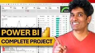 FREE Adv. Masterclass on Power BI - Create a Sales Analytics Dashboard (with files 📁)