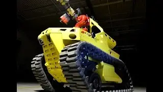 Firefighting robot tank could save lives