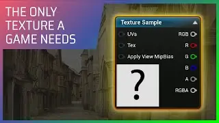 The ONLY texture a game NEEDS [UE4, valid for UE5]