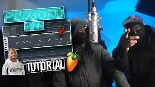 HOW TO MAKE A BEAT FOR PLUGGED IN!!!! (fl studio uk drill tutorial)