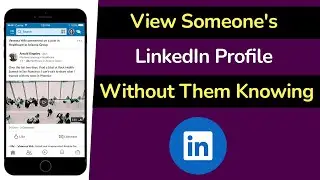 How to Set Profile Viewing Options to Private on LinkedIn App?