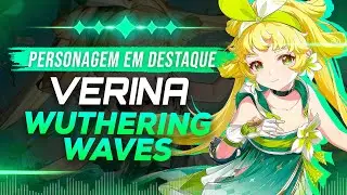 VERINA Habilidades, Ecos Sugeridos e Upgrades | PERSONAGEM EM DESTAQUE #wutheringwaves #ptbr