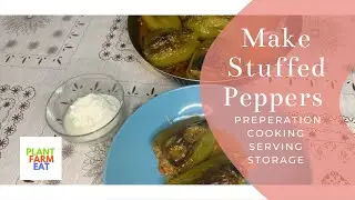 How to make vegetarian stuffed bell peppers