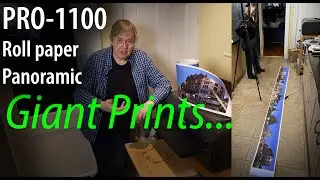 Printing a HUGE 10 foot [3m] panoramic photo print on the Canon PRO-1100 17