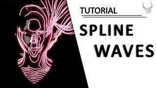 Motion Graphics Using Spline | No Plugins | Cinema 4D Tutorial