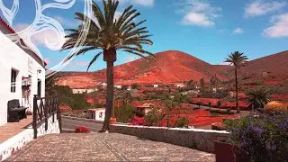 Walking in Betancuria . Fuerteventura . Canary Islands . Spain (Real Ambience sound)