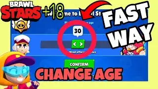 How to CHANGE AGE in Brawl Stars ✅ [2024]  EASY and FAST Way to Change Your AGE 🔁 (Guide-Tutorial)