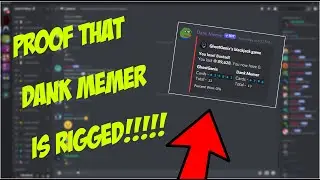 Proof That Dank Memer Is Rigged!!!!!