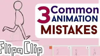 Flipaclip tutorial | Animate smooth motion - 3 Common Mistakes