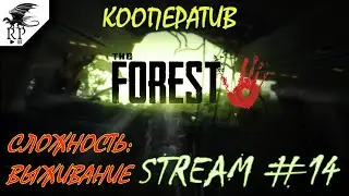 The Forest [Стрим] #14 - Кооператив. Сложность - выживание