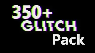 350 Glitch Item Project Pack After Effects | Distorted 2.0 | OMER J GRAPHICS