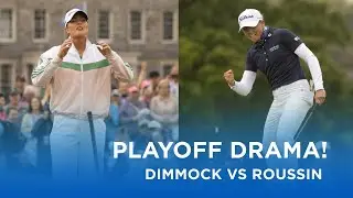 Dramatic Playoff! Annabel Dimmock vs Pauline Roussin | KPMG Women's Irish Open