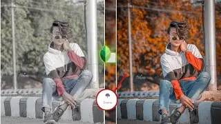 snapseed moody orange effect || Snapseed Photo Editing || Snapseed Background Colour Change