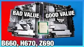 Intel Motherboard Differences: H670 Specs Explained vs. Z690, B660, & H610 (2022)