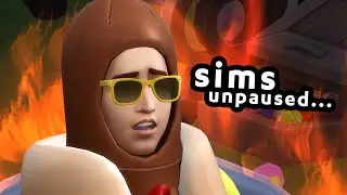 LEAVING THE SIMS UNPAUSED FOR 24 HOURS pt. 1