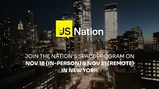 JSNation US 2024🗽 The main JavaScript conference of 2024 is coming to New York! November 18 & 21