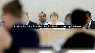 UN human rights chief urges nations to pay reparations for slavery, colonialism 2020 06 17