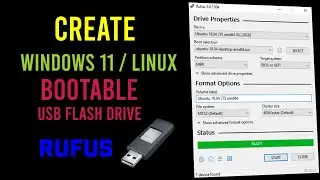 How to Install Rufus | How to Create Windows 11/Linux Installation/Bootable USB |Create Bootable USB