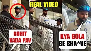 Rohit Sharma angry when fans chant 