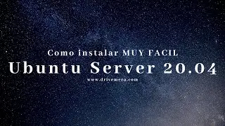 Ubuntu Server 20.04 - Como instalar MUY FÁCIL