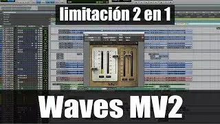 Cómo utilizar el compresor | limitador Waves MV2 - ProduceAudio.net