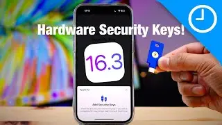 iOS 16.3 - Security Fixes, Advanced Data Protection, & Hardware Keys