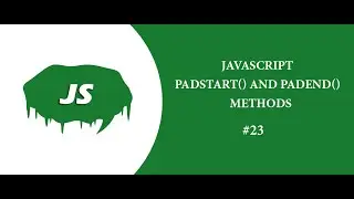 JavaScript padStart() and padEnd() Methods OR How to set the padding of an element with JS Tutorial