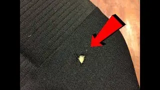 How to Repair Rip or Tear in Car seat!! Easy diy