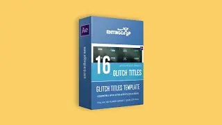 16 Free Glitch Titles After Effects Template