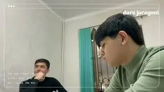 Koreys tili darsi jarayoni