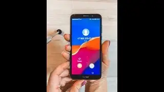 Honor 7A BLUE ( DUA-L22 ) Incoming call+ Phone review