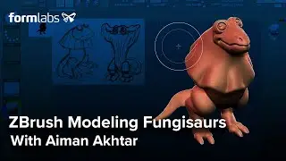 [TUTORIAL] Modeling Characters in ZBrush for 3D Printing [ft. Aiman Akhtar]