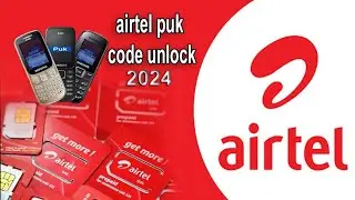 airtel sim PUK code को कैसे खोलें 2024 how to unlock Airtel SIM card PUK code आसान तरीके से