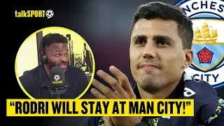 Darren Bent INSISTS There Is More Chance Rodri STAYING At Man City Than SIGNING For Real Madrid! 🔵🔥