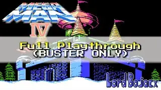 Mega Man 4 Buster Only (NES) (FULL PLAYTHROUGH - No Commentary)