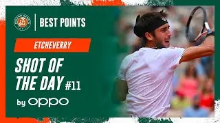 Shot of the day #11 Tomas Martin Etcheverry | Roland-Garros 2023